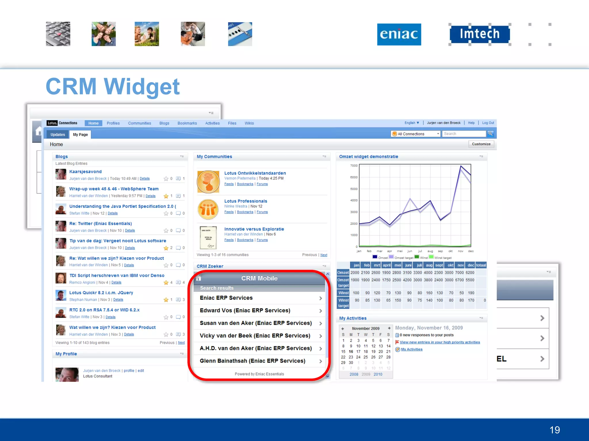 CRM Widget




             19
 