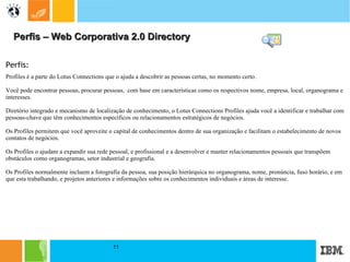 Um conjunto integrado de serviços de redes sociais Comunidades Criar, descobrir, participar e trabalhar com comunidades de pessoas que compartilham um interesse comum, responsabilidade, ou área de especialização. Blogs Use um blog para apresentar sua idéia e receber comentários de outras pessoas; aprender com a experiência e conhecimento de outros que blog. Favoritos Guardar, organizar e compartilhar sites favoritos, descobrir os indicadores que foram qualificadas por outros com interesses similares e expertise. Atividades Organize o seu trabalho, um plano, próximos passos, e facilmente expandindo sua rede profissional para ajudar a executar suas tarefas diárias, mais rápido. Perfis Rapidamente encontrar as pessoas que você precisa procurar por toda a sua organização e se conectar a outros. Homepage Gerir a sua atenção por causa de visualização de dados sociais agregados em suas assinaturas, notificações e rede de colegas. Wikis Arquivos Enviar e compartilhar qualquer tipo de arquivo com os colegas e comunidades. Versões do arquivo e downloads, opinião, comentários e avaliações. Criar espaços wiki para os indivíduos, grupos e comunidades em páginas co-autor. Ver alterações em todas as páginas, as avaliações e comentários. Todo o seu software às necessidades sociais, pronto para os negócios ! 