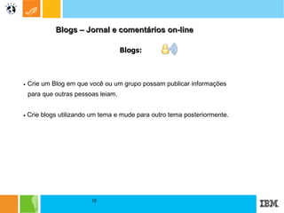 Comunidades:   Um lugar para um groupo de pessoas com interesse em comum !  