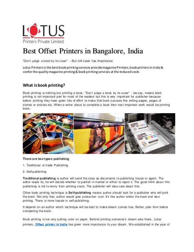 brochure printing in india offset printing service in india