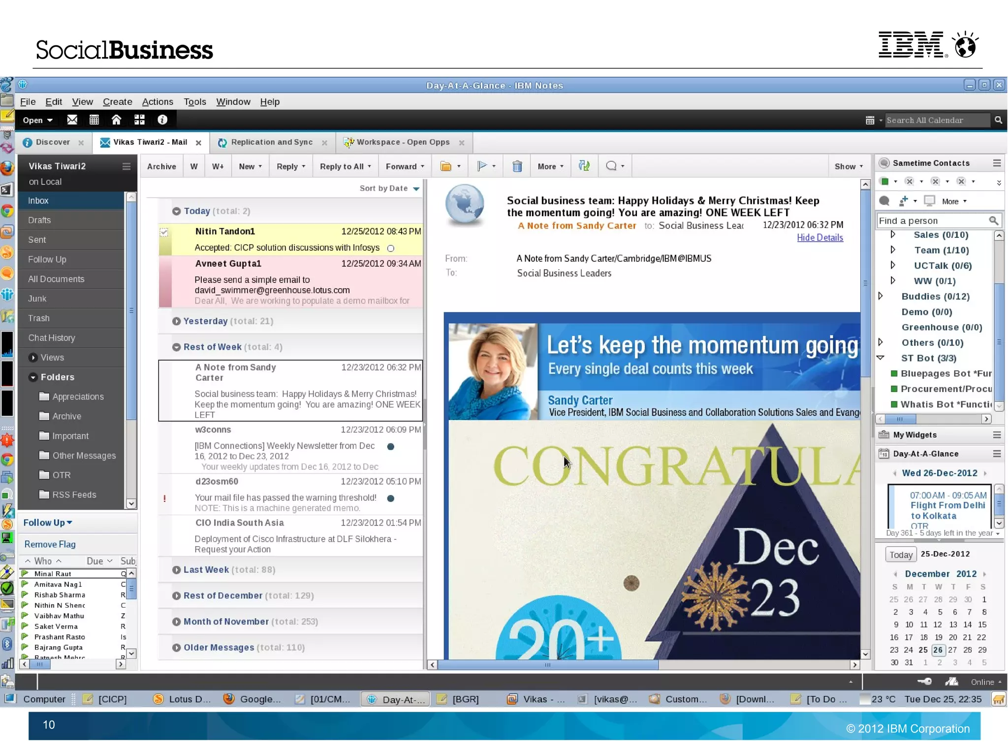 10   © 2012 IBM Corporation
 