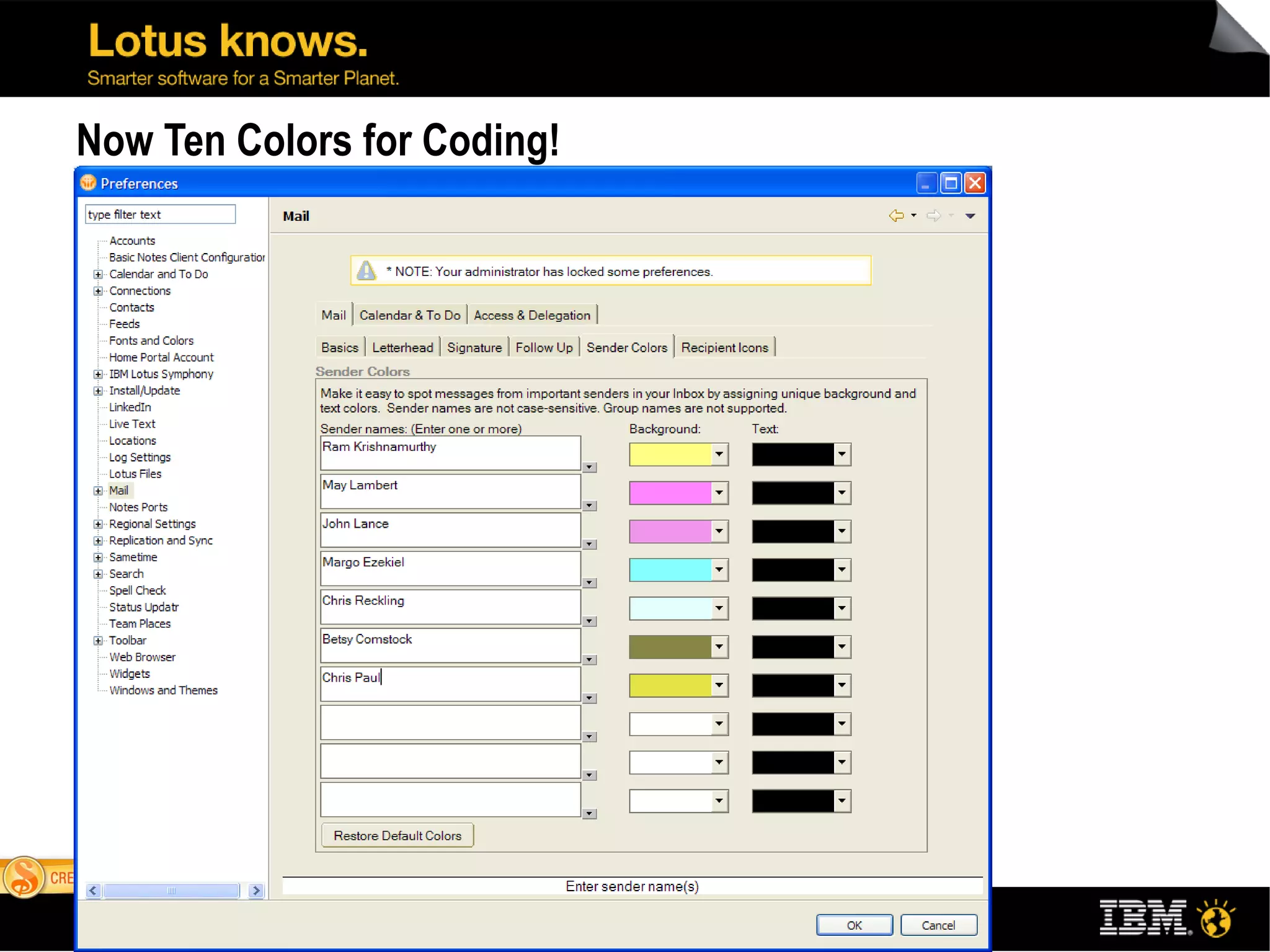 Now Ten Colors for Coding! 