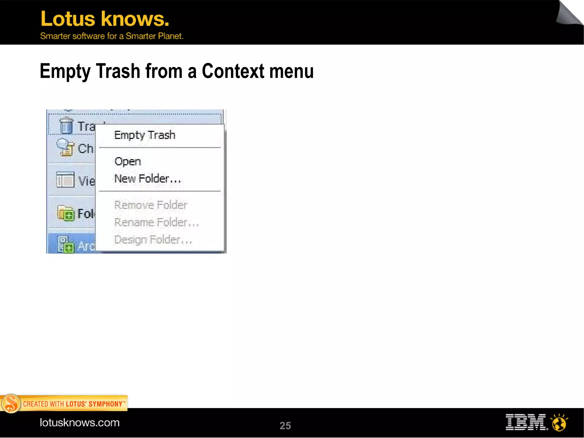 Empty Trash from a Context menu 
