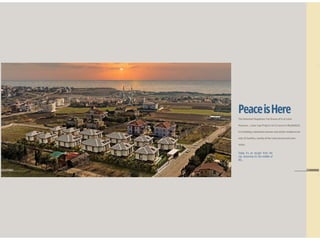 PeaceisHere
The Detached Happiness You Dream of is at Lotus
Manzara... Lotus Yapı Project; On 5.5 acres in Beylikdüzü,
it ...