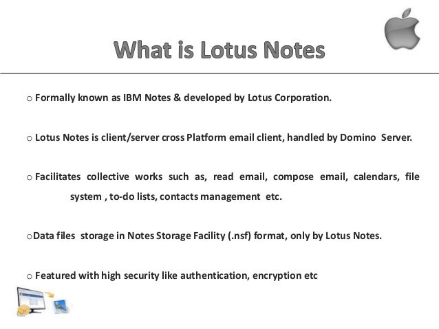 lotus notes client version for osx