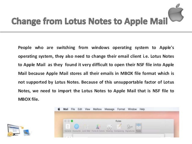lotus notes to apple mail apple email format