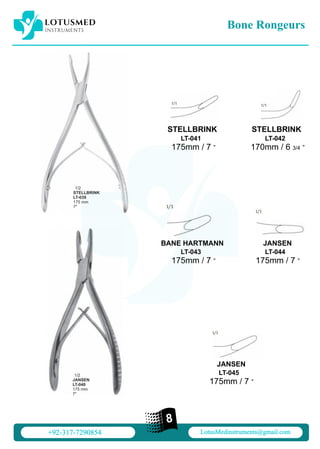 LotusMed Instruments Orthopedic Catalogue 