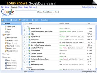 GoogleDocs is easy! 
