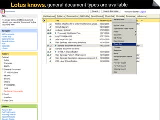 general document types are available 
