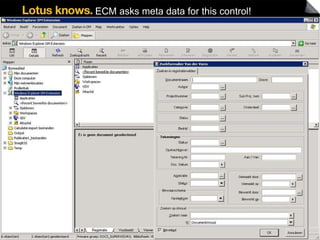 ECM asks meta data for this control! 