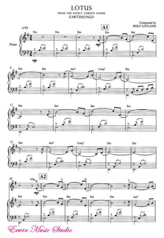 Lotus piano+violin
