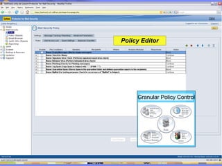 Policy Editor Granular Policy Control 