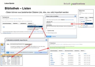 Komponenten - Tasks - Können als Meilensteine definiert werden - Können Personen zugewiesen werden, dies müssen als Mitglieder aufgenommen sein - Können auch im Kalender angezeigt werden 