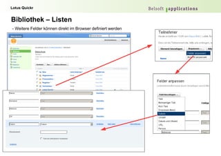 Komponenten - Tasks - Verschiedene Ansichten 