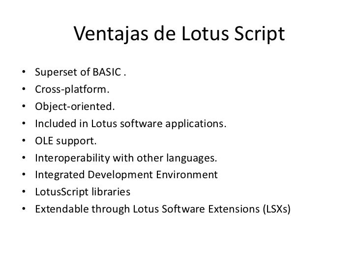 Lotus script примеры