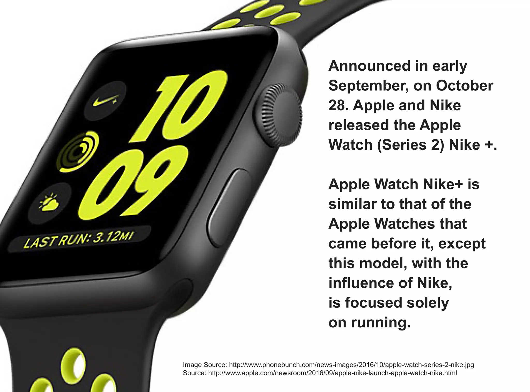 Launch of the Week: Apple Watch Nike+ | PDF