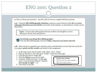 ENG 200: Question 2
 