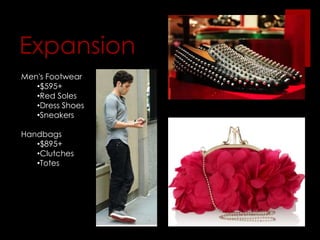 Feeling that the sole of the shoe was too dark, he painted the bottom with a bottle of red nail polish.