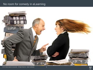 Louder faster-funnier, humor in eLearning | PPTX