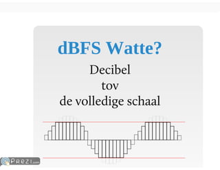 Loudness war #bcg4 presentatie