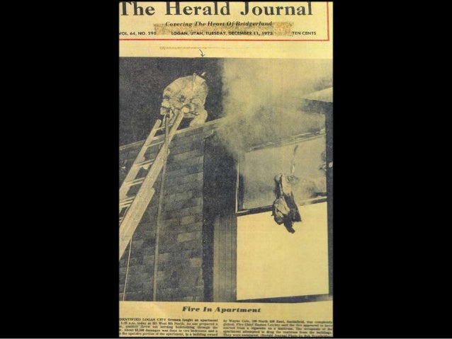 Loui Byrdziak   Logan City Fireman, Utah 1973