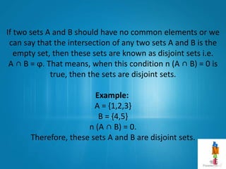 types of sets | PPT