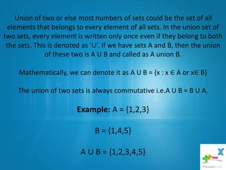 types of sets | PPT
