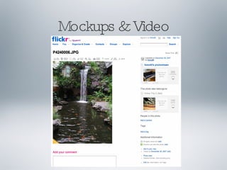 Mockups & Video 