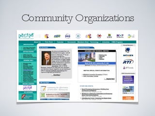 Community Organizations 