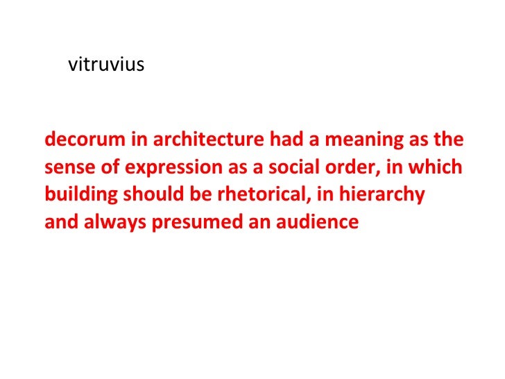 Louis I Kahn The Idea Of Public Decorum
