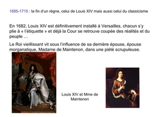 Louis14, le baroque et versailles