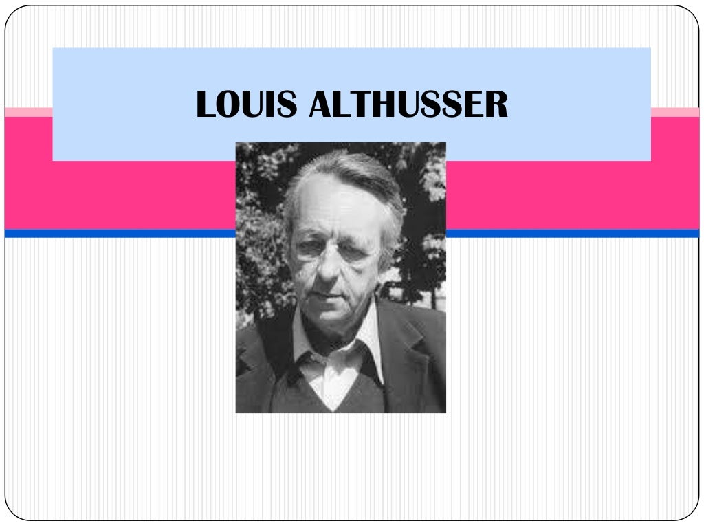Louis Althusser