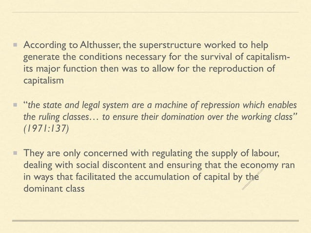 Structural Marxism Louis Althusser