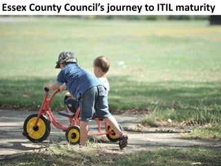 Essex County Council’s journey to ITIL maturity
 