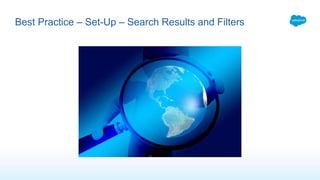 Best Practice – Set-Up – Search Results and Filters
 
