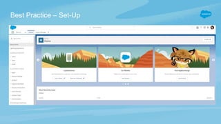 Best Practice – Set-Up
 