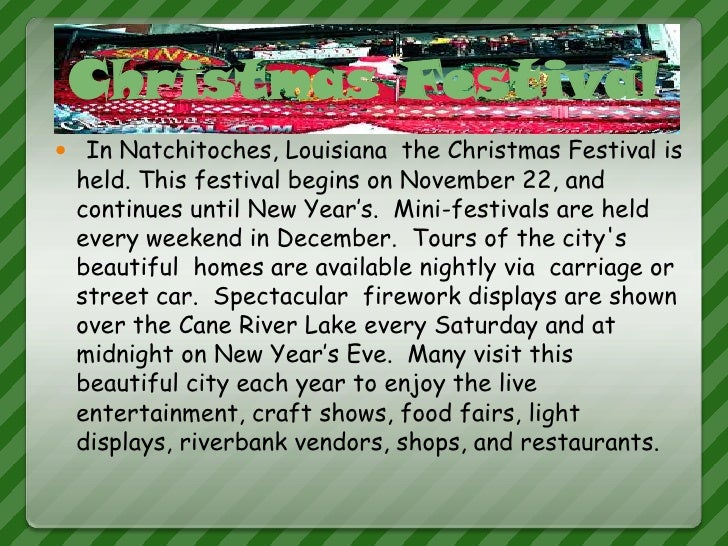 Louisiana festivals!!!