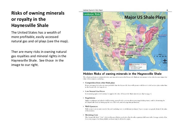 Louisiana Haynesville Shale Report Sell Mineral Rights, Sell Oil an…