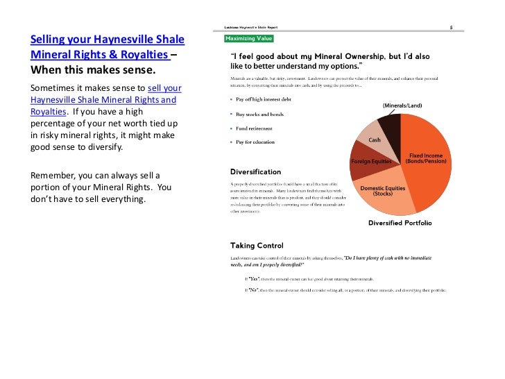 Louisiana Haynesville Shale Report Sell Mineral Rights, Sell Oil an…