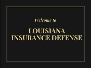 Professional Insurance Defense Attorney