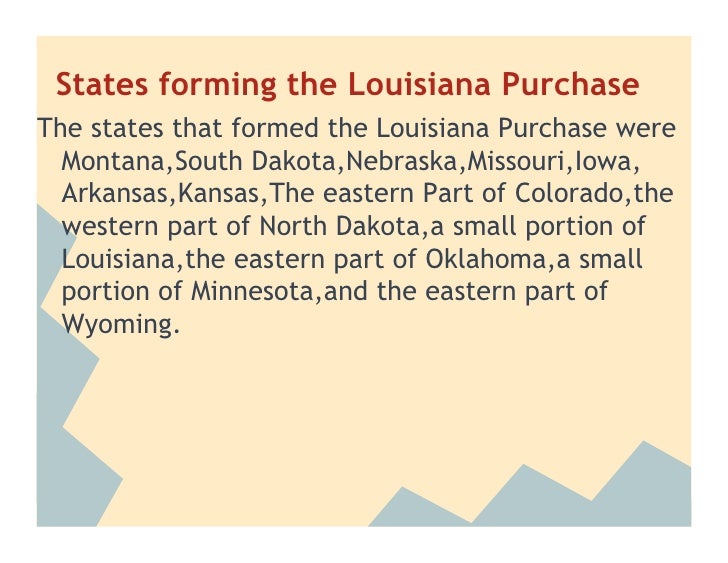 Louisiana purchase