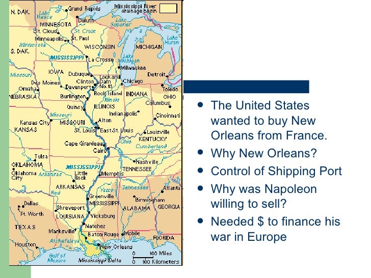 Louisiana Purchase Use With Worksheet