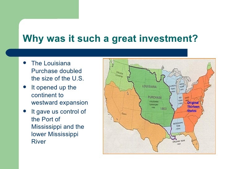 Louisiana Purchase Use With Worksheet