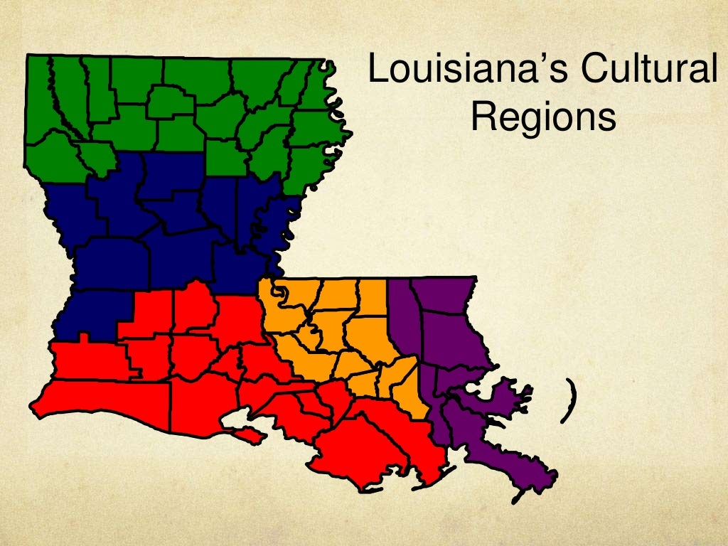 Louisiana's cultural regions