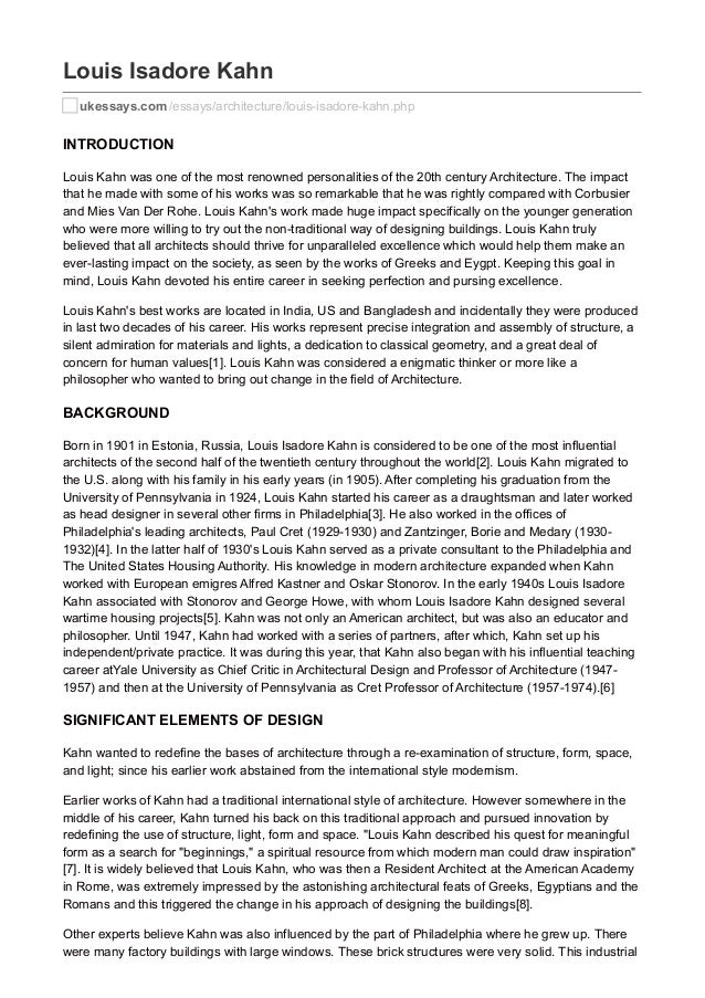 silence and light kahn essay Louis i kahn, john lobell between silence and light: spirit in the architecture of louis i kahn publisher: shambhala 2nd edition (september 9, 2008. silence and light kahn essay Louis i kahn, john lobell between silence and light: spirit in the architecture of louis i kahn publisher: shambhala 2nd edition (september 9, 2008.