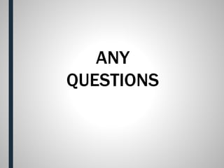 ANY
QUESTIONS
 
