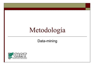 Louis R   Parasid Colombia Ideam Oct 2009