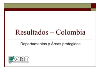 Louis R   Parasid Colombia Ideam Oct 2009