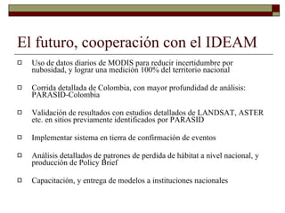 Louis R   Parasid Colombia Ideam Oct 2009