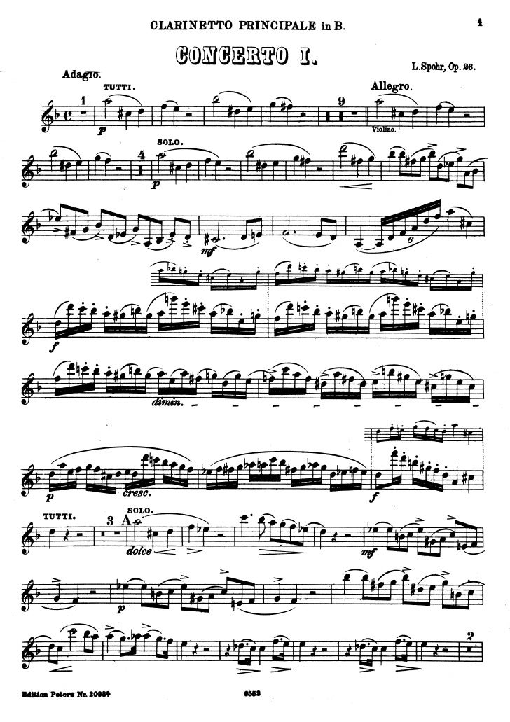 Louis spohr concerto no1 op26